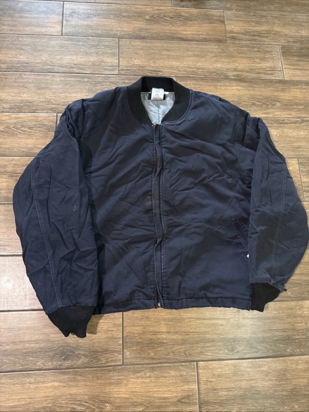 WorkRite Flame Resistant Full Zip Work Jacket FR Mens Size XL